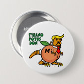 M-Peach Tyrano POTUS Don™ Button (Vorne & Hinten)