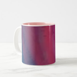 M pink zweifarbige tasse