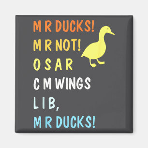 M R Enten M R Nicht O S M R C M Lustige Flügel Zit Magnet