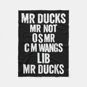 M R Enten M R Nicht O S M R Cm Wangs Lib M R Enten Fleecedecke