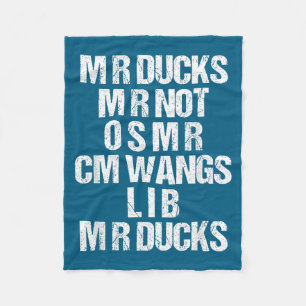 M R Enten M R Nicht O S M R Cm Wangs Lib M R Enten Fleecedecke