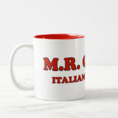 M.r. Plätzchen-Tasse Zweifarbige Tasse (Links)