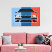 M-Racing M2 Art Leinwanddruck (Insitu (Wohnzimmer))