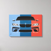 M-Racing M2 Art Leinwanddruck (Vorderseite)