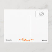 M.S. Butterfly Postkarte (Rückseite)