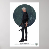 M&S Simon Strong Poster - Art von Mona Finden