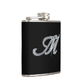 M Script "Diamond Bling"-Flasche Flachmann (Rechts)