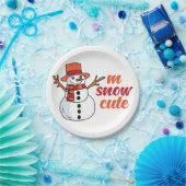 M SnowPaper Plate Pappteller (Party)