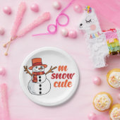 M SnowPaper Plate Pappteller (Party)