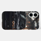 M-Stare Mitternacht Case-Mate iPhone Hülle (Rückseite (Horizontal))