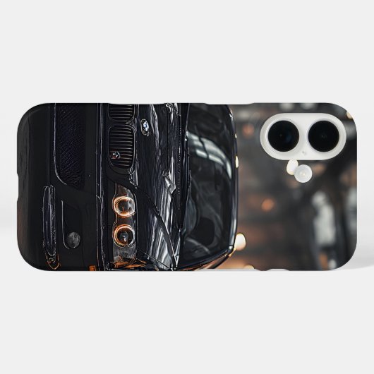 M-Stare Mitternacht Case-Mate iPhone Hülle (Rückseite (Horizontal))