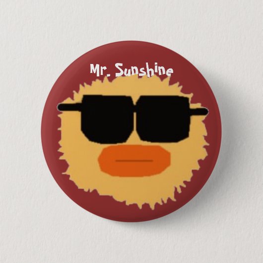 M.sunshine Kopie, Herr Sunshine Button (Vorderseite)