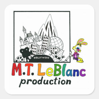 M.T. LeBlanc Productions Logo Aufkleber
