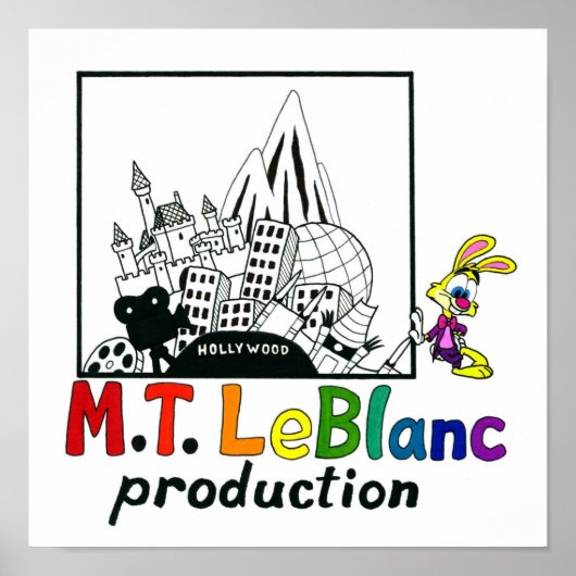 M.T. LeBlanc Productions Plakat (Vorne)