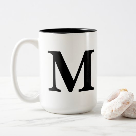 "M-" Tasse (Mit Donut)