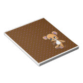 M. Teddy Notizblock (angewinkelt)