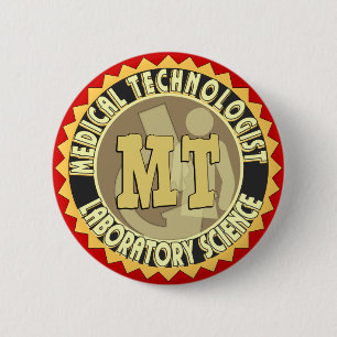 M.Ü.-ABZEICHEN-MEDIZINISCHER TECHNOLOGE - LABOR BUTTON