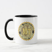 M.Ü.-ABZEICHEN-MEDIZINISCHER TECHNOLOGE - LABOR TASSE (Links)