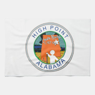 M.Ü. HÖHEPUNKT-ALABAMA-CHEAHA HANDTUCH