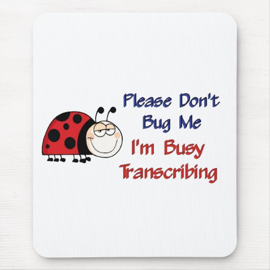 M.Ü. Ladybug-2 Mousepad (Vorne)