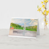 M.Ü. SOLEDAD, LA JOLLA, KALIFORNIEN KARTE (Gelbe Blume)