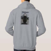 M.Ü.-Sweatshirt - glaubt wie das Fliegen eines Hoodie (Rückseite)