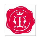 M - Ursprünglicher Buchstabe des antiken Wachs Sie Permastempel (Design)