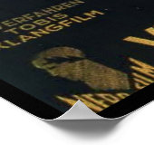 M Vintag 1931 Filmplakat Poster (Ecke)