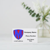 M VISITENKARTE (Stehend Vorderseite)