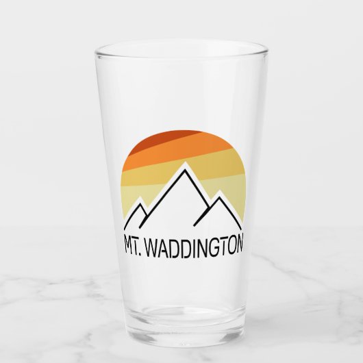 M. Waddington British Columbia Retro Glas (Vorderseite)