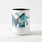 M wie Mussaurus Tasse (Zentrum)