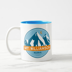 M. Williamson California Stars Moon Zweifarbige Tasse