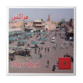 MA025 MARRAKESH, Marokko, Fliese (Vorderseite)