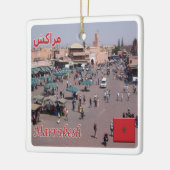 MA025 MARRAKESH, Marokko, Keramikornament (Links)