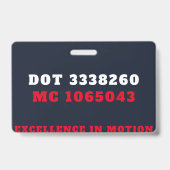 MA2D LOGISTIC AUSWEIS (Back)