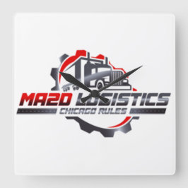 MA2D LOGISTIC QUADRATISCHE WANDUHR