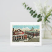 MA Avenue View of Symphony, Garticultural Postkarte (Stehend Vorderseite)