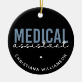 MA | Klinischer Assistent Keramik Ornament (Vorne)