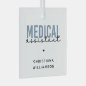 MA | Klinischer Assistent Ornament Aus Glas (Vorderseite Rechts)