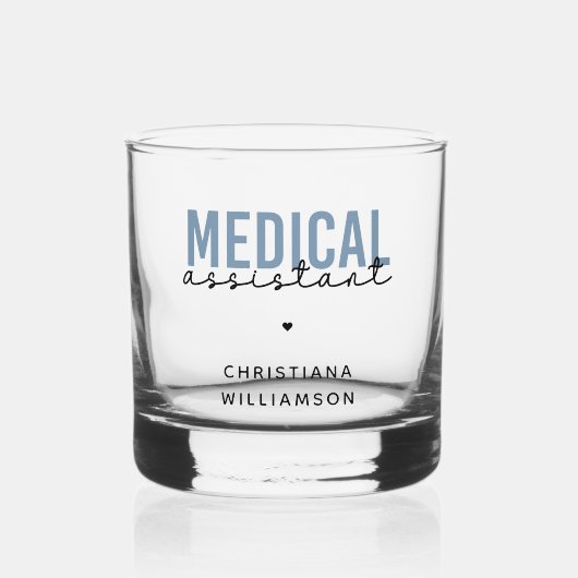 MA | Klinischer Assistent Whiskyglas (Vorderseite)