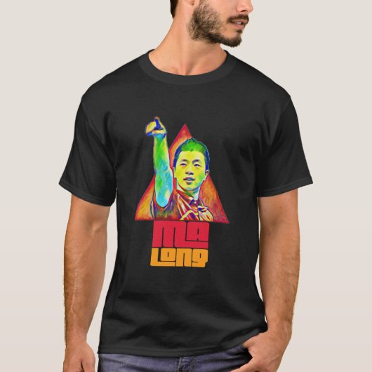 Ma Long The Table Tennis Star T-Shirt (Vorderseite)