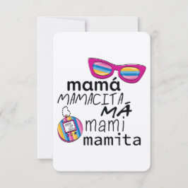 má mami mamita aus den 90 dankeskarte