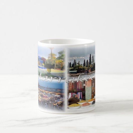 MA Marokko - Marrakesch Kaffeetasse (Mittel)