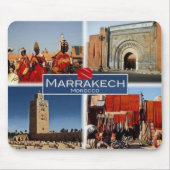 MA Marokko - Marrakesch - Place Jemaa El F - Mousepad (Vorne)