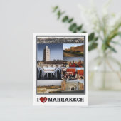 MA Marokko - Marrakesch - Postkarte (Stehend Vorderseite)