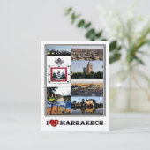 MA Marokko - Marrakesch Postkarte (Stehend Vorderseite)