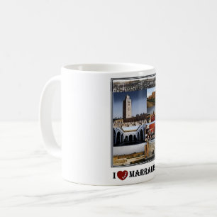 MA Marokko - Marrakesch - Tasse des Kaffees