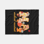 Ma Medical Istant Fall Pumpkin Cute  Fleecedecke (Vorderseite (Horizontal))