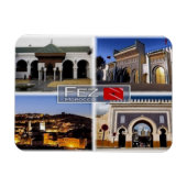 MA Morocco - Fez - Magnet (Horizontal)