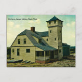 MA Salisbury Beach Rett Station Postcard Postkarte (Vorderseite)